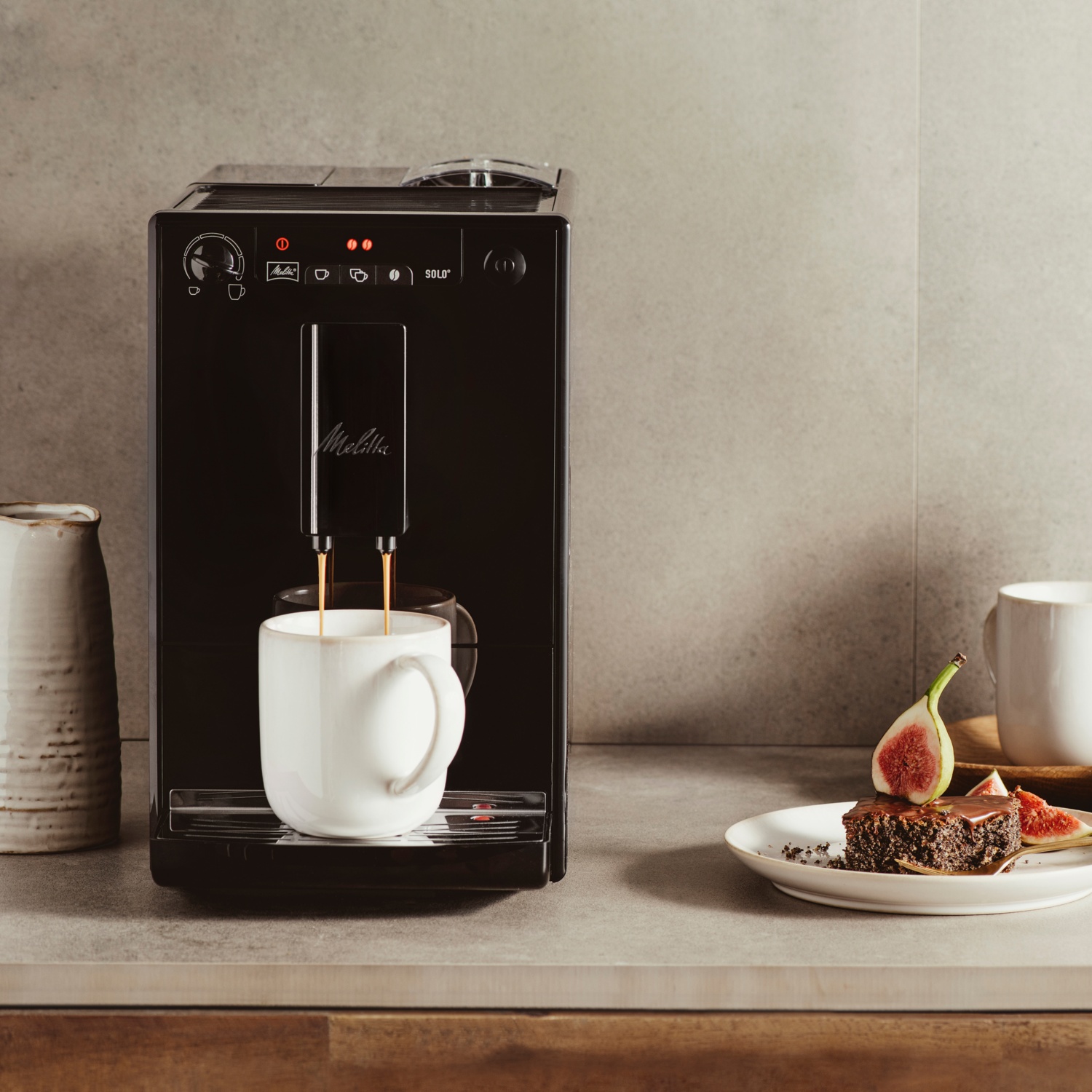 Solo Black Kaffeevollautomat | HOFER MELITTA Pure
