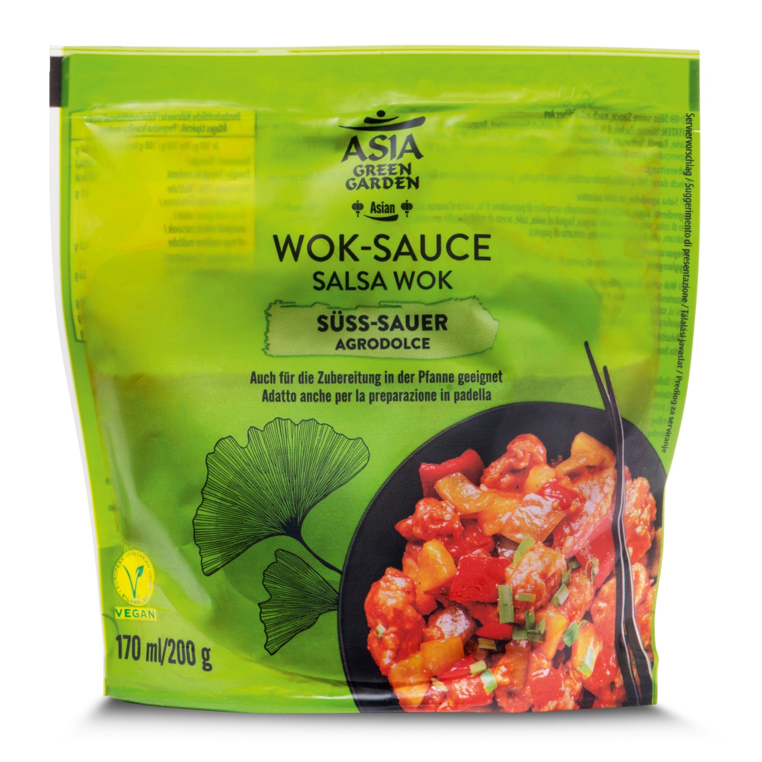 ASIA GREEN GARDEN Salsa per wok agrodolce