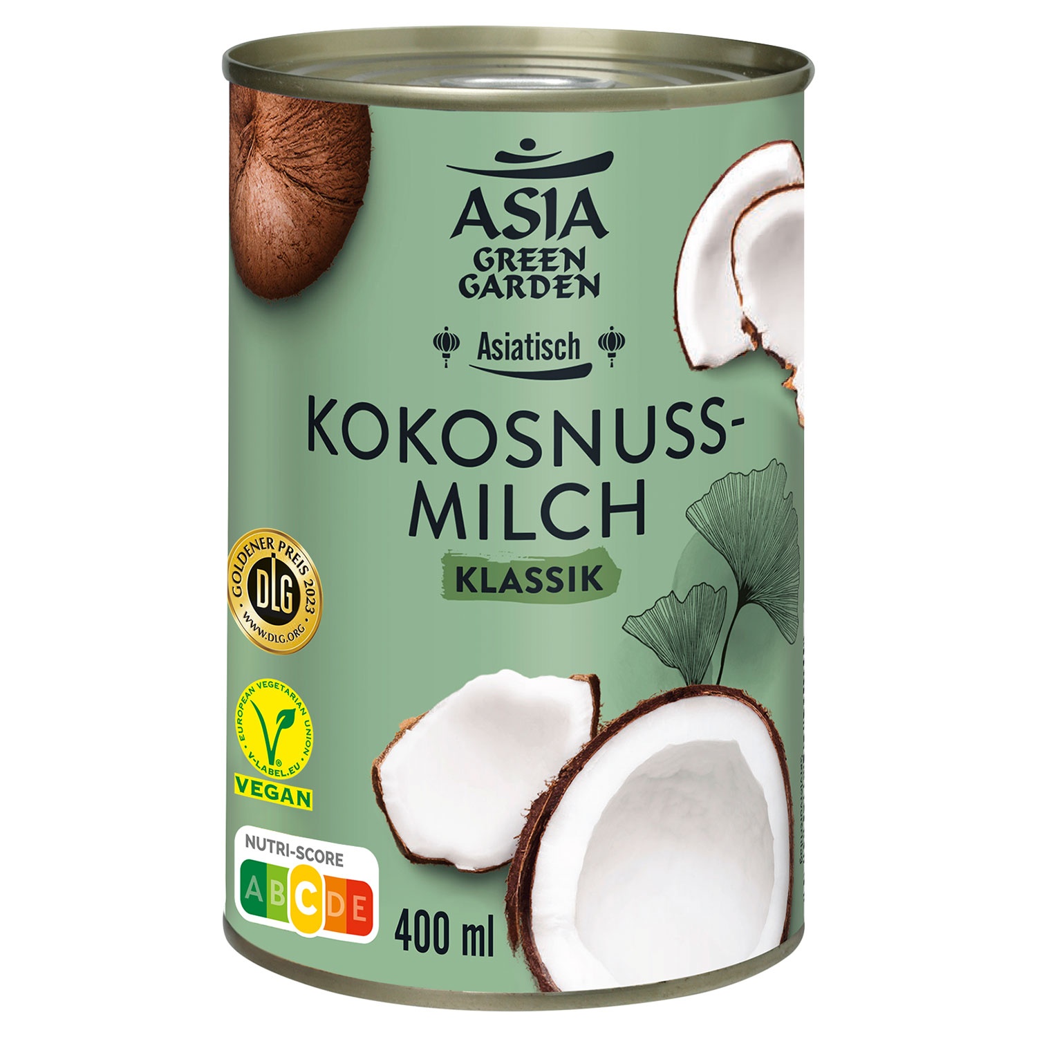 ASIA GREEN GARDEN Kokosnussmilch 400 ml