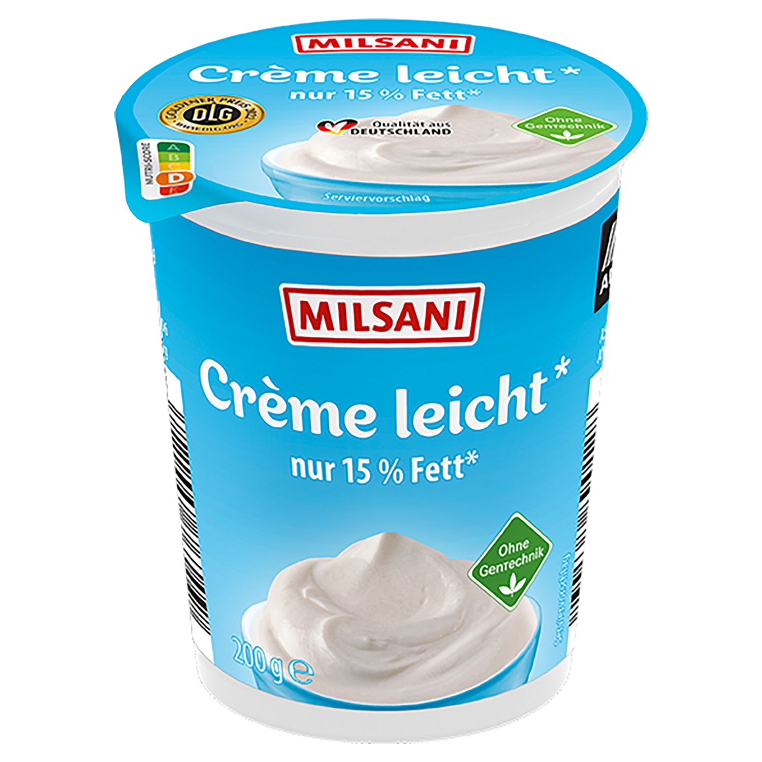 MILSANI Crème leicht 200 g