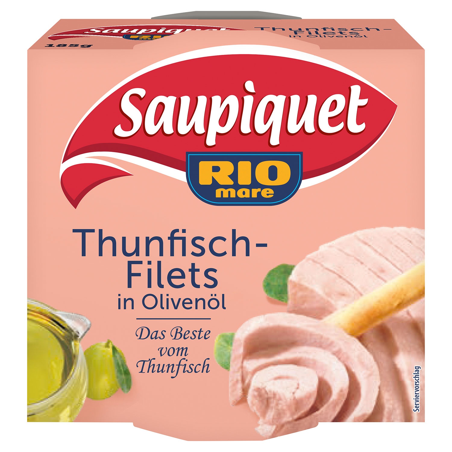 SAUPIQUET Thunfisch-Filets 185 g