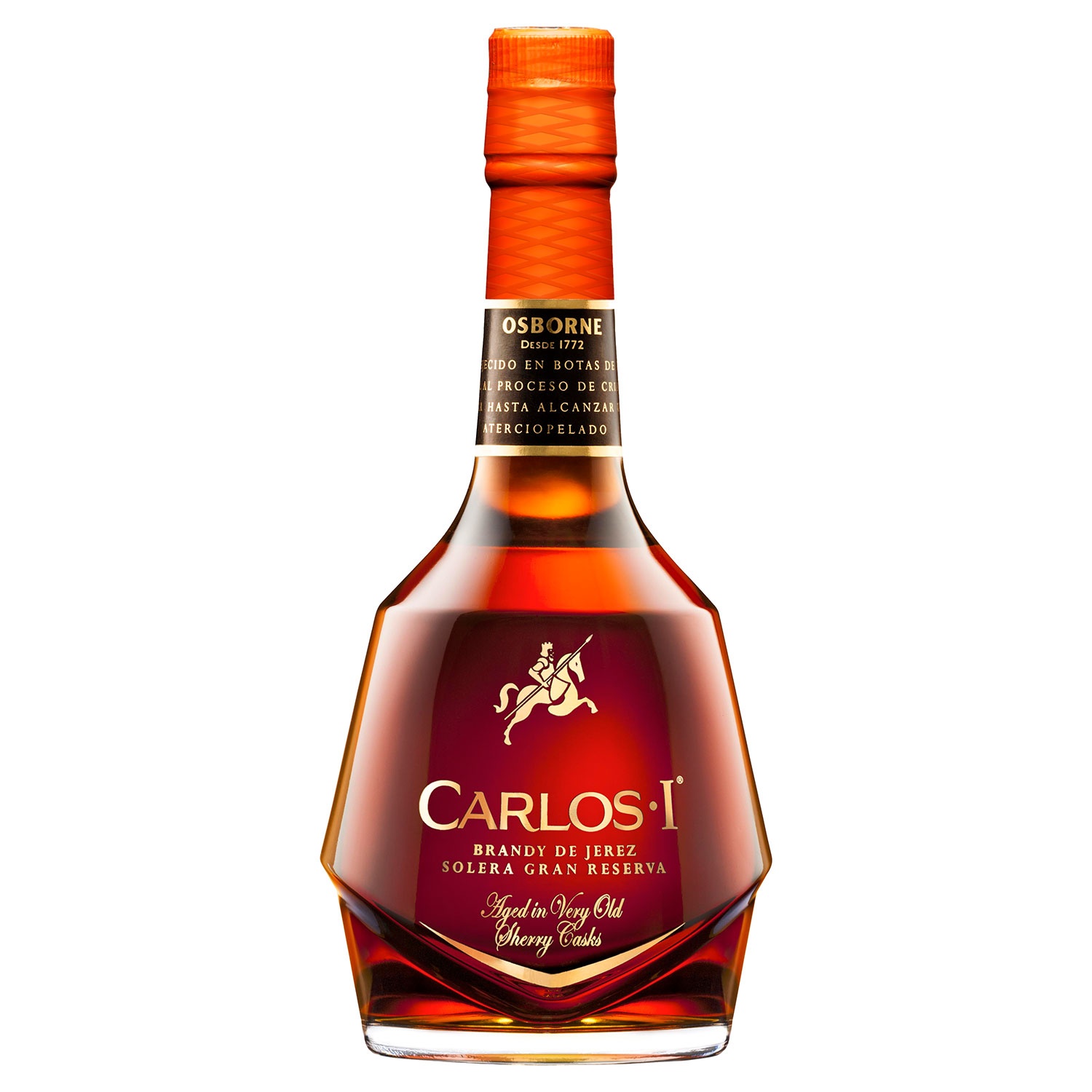 Cognac xq. Carlos i Solera Gran reserva 1,0l. Осборн бренди. Brandy Carlos i. Бренди Хуан Карлос 1.