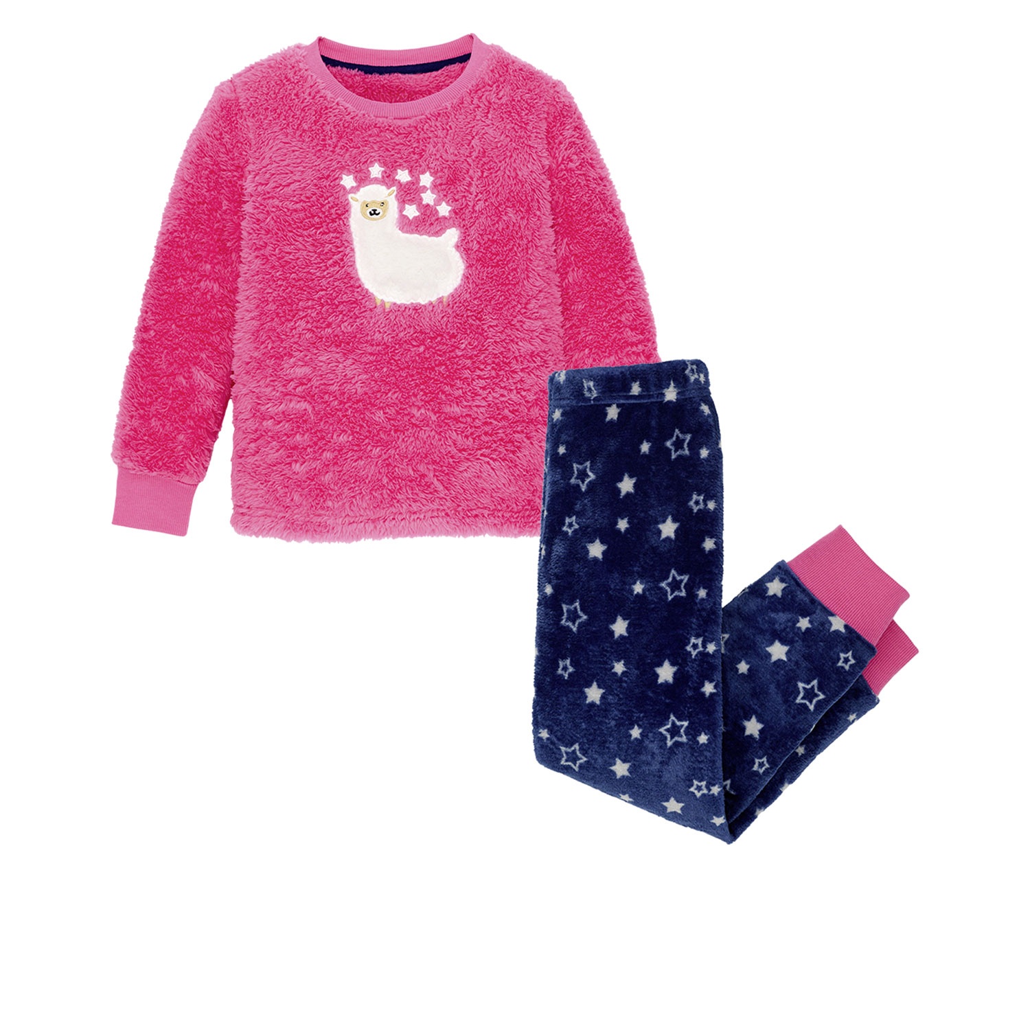 LILY & DAN Kinder Fleece-Pyjama | ALDI SÜD