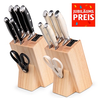 CROFTON Messerset mit Schärfer, 7-teilig