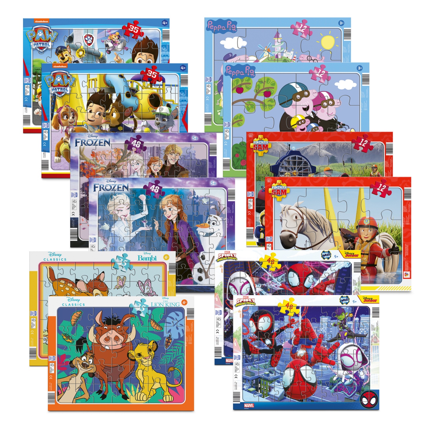 Puzzle a cornice per bambini