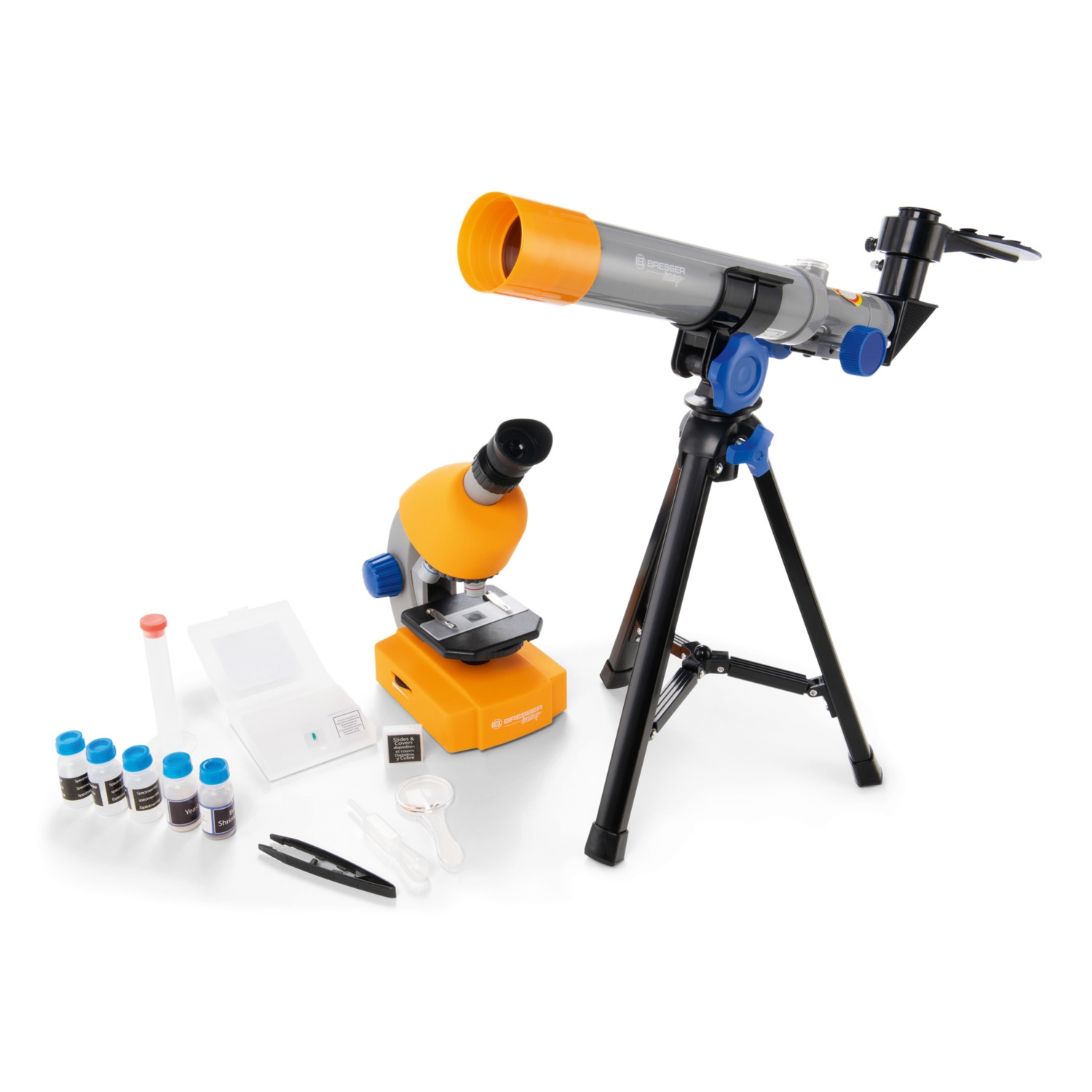 Junior Mikroskop und Teleskop Set