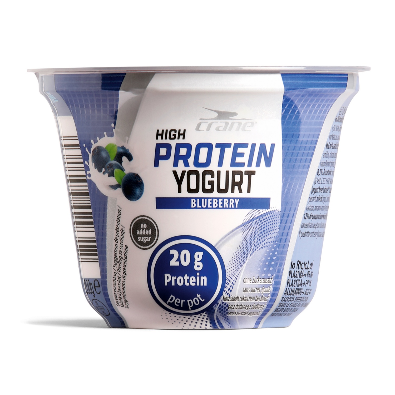 CRANE Proteinjoghurt, Heidelbeere