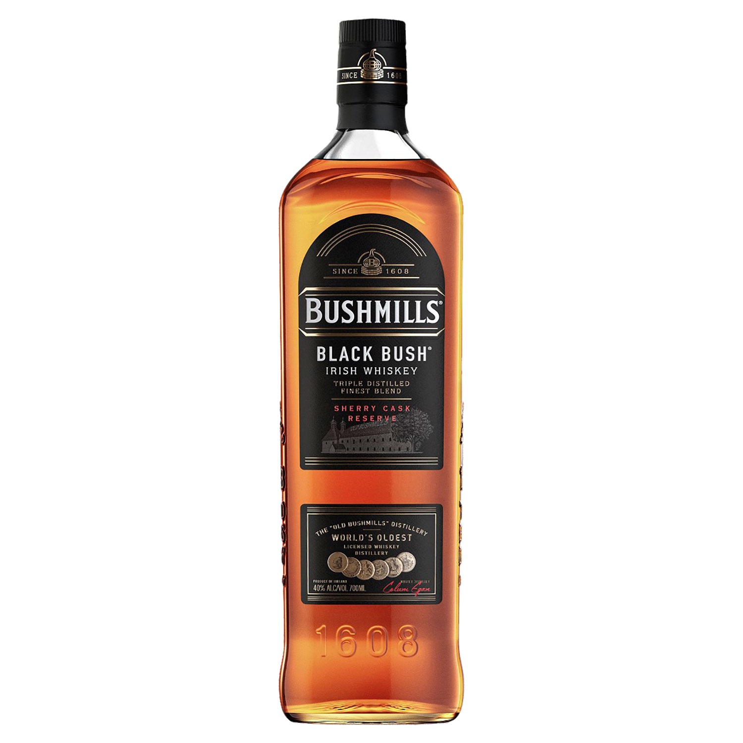 BUSHMILLS Black Bush Irish Whiskey 0,7 l