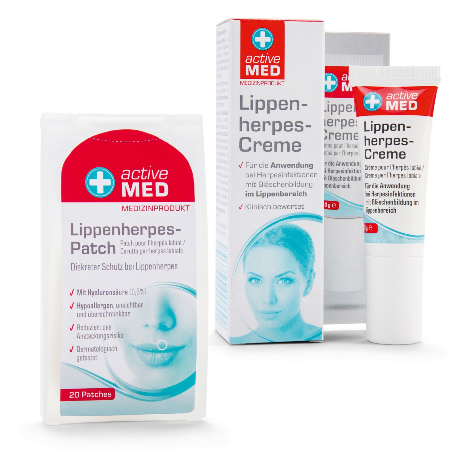 ACTIVE MED Lippenherpes-Creme/-Patch
