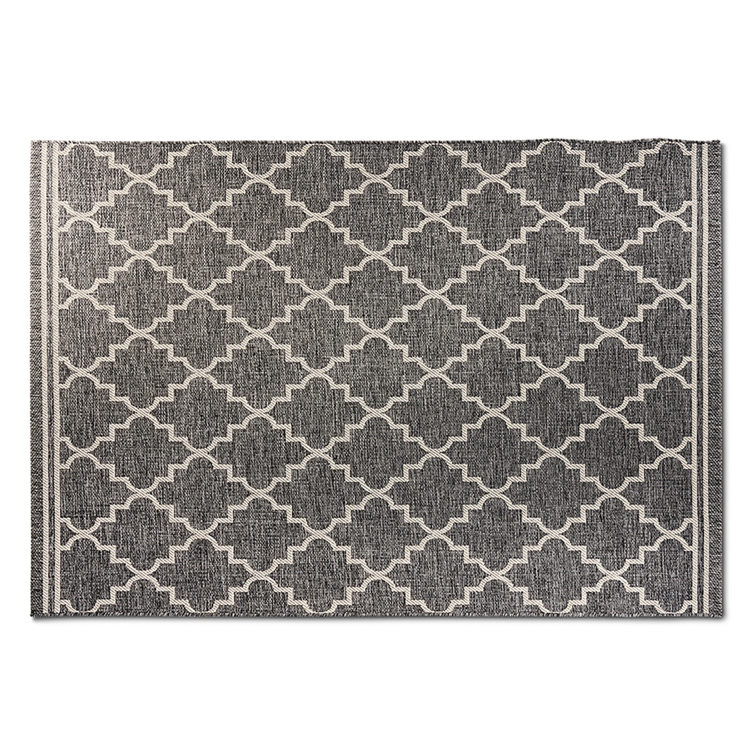 HOME CREATION Teppich, Grau Mosaik HOFER