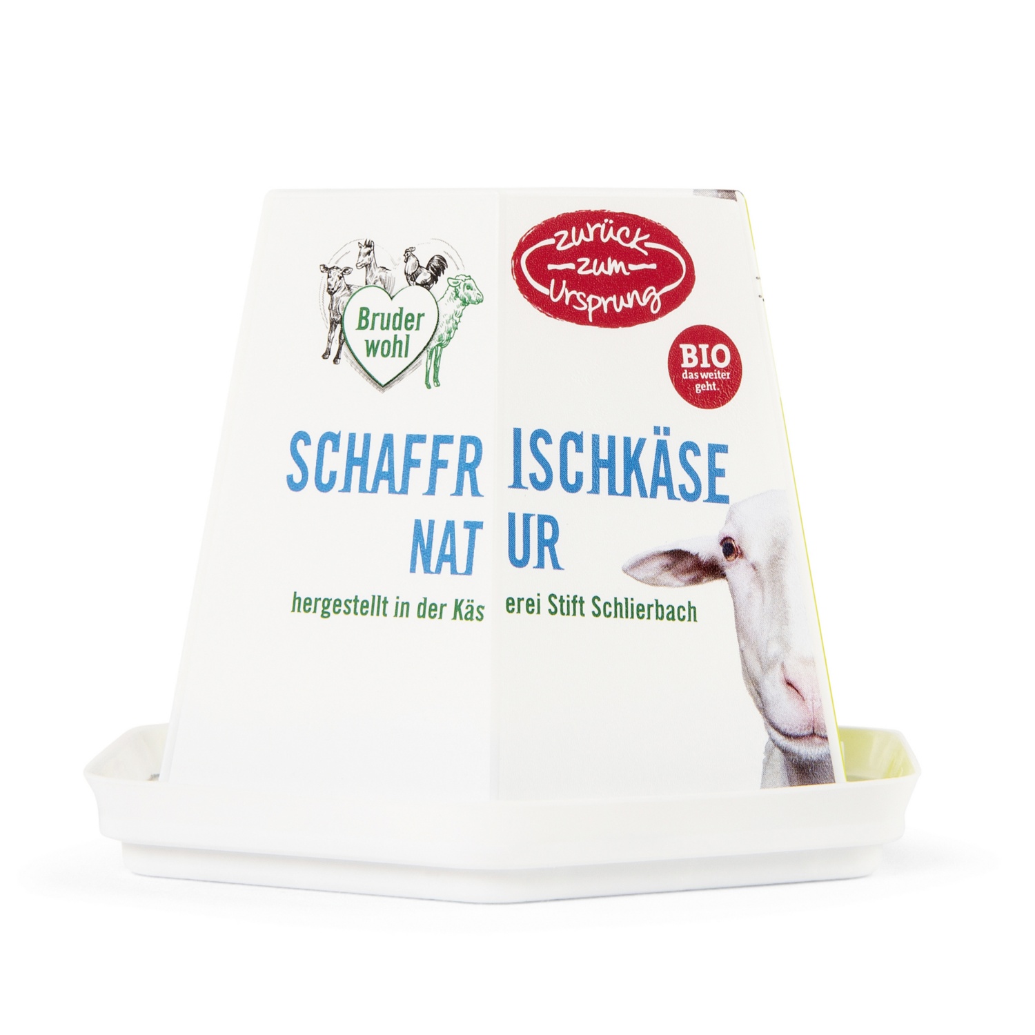 ZURÜCK ZUM URSPRUNG BIO-Schafkäsespezialiät, Schaffrischkäse Natur