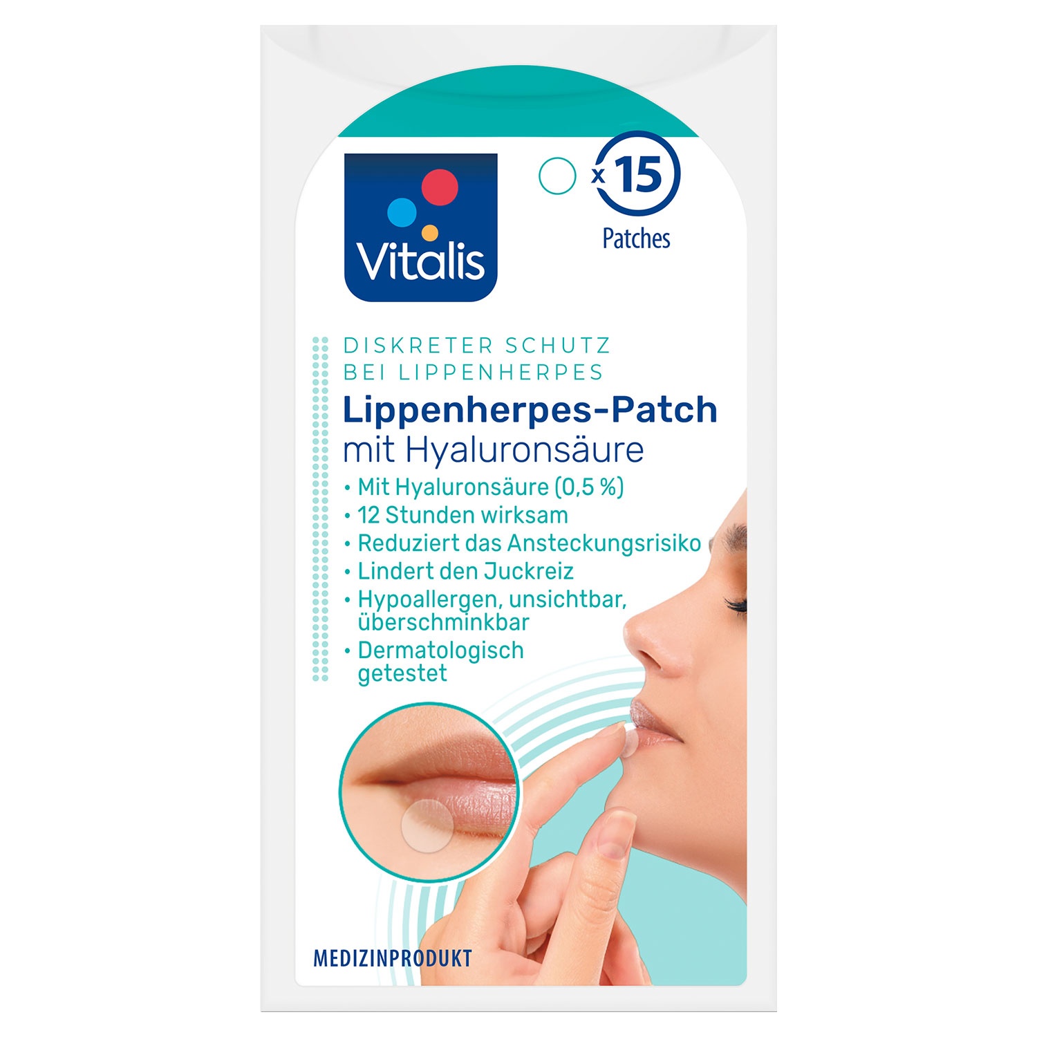 VITALIS Lippenherpes-Patches oder -Creme 10 g