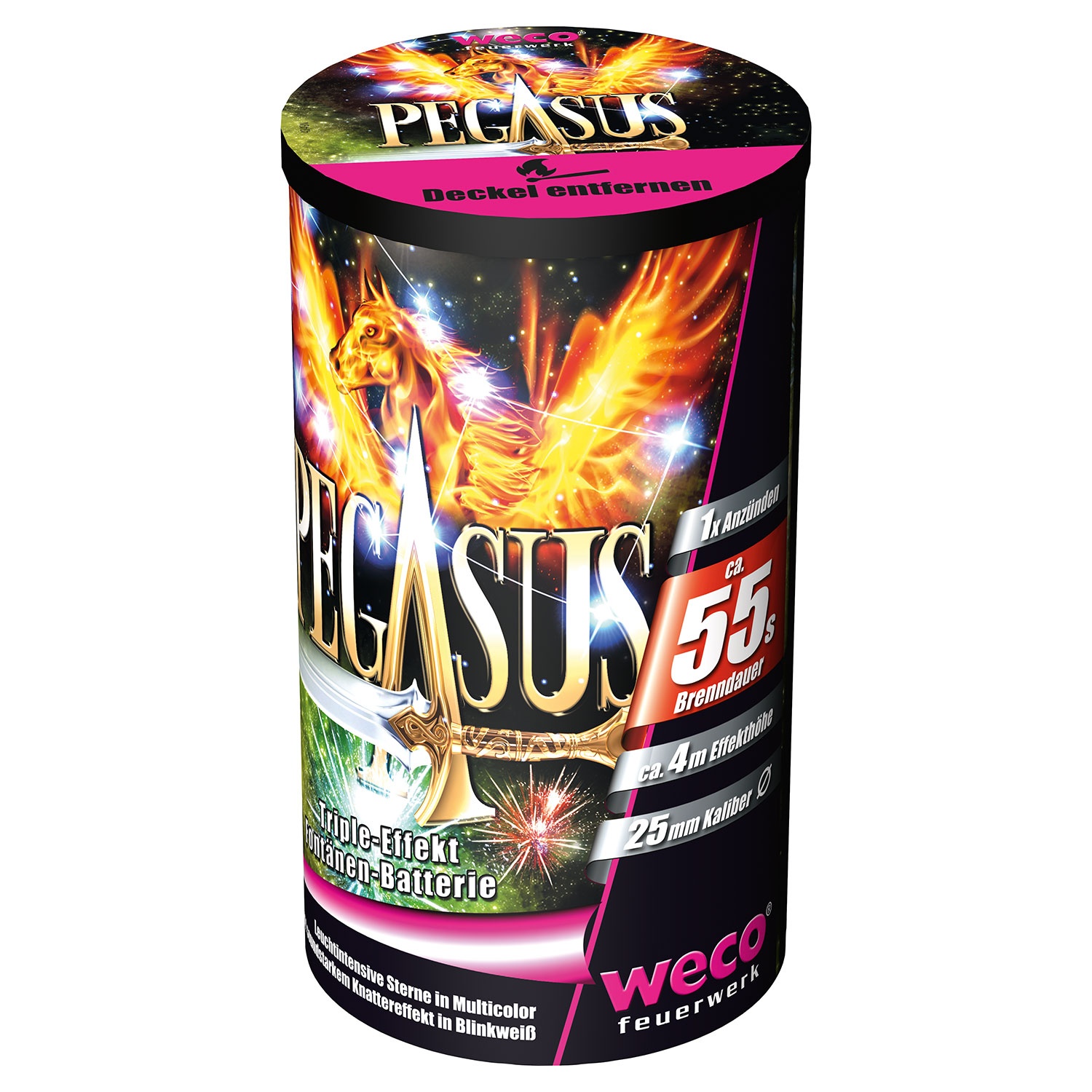 WECO® Fontänen-Batterie „Pegasus“