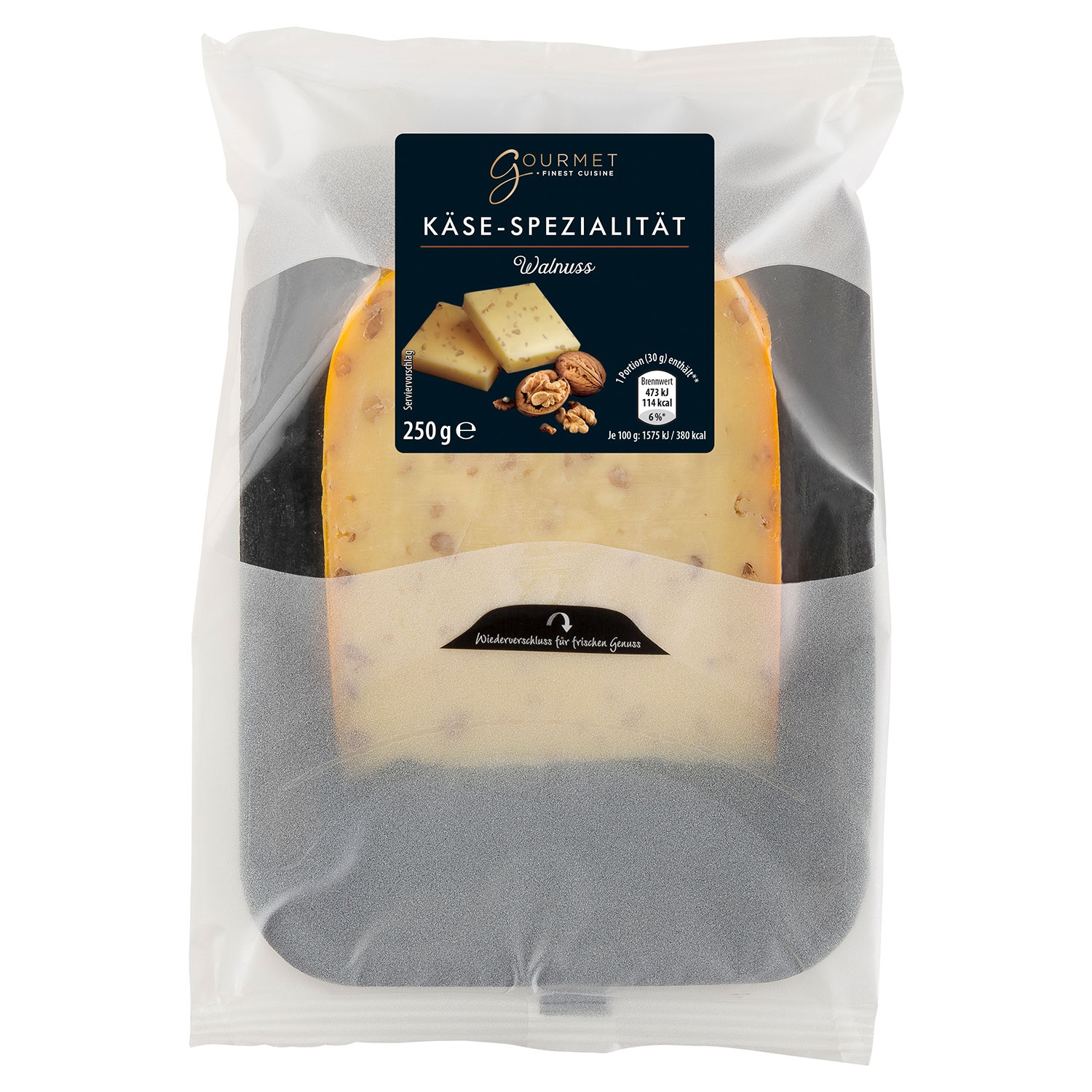 GOURMET Käse-Spezialitäten, 250 g Walnuss