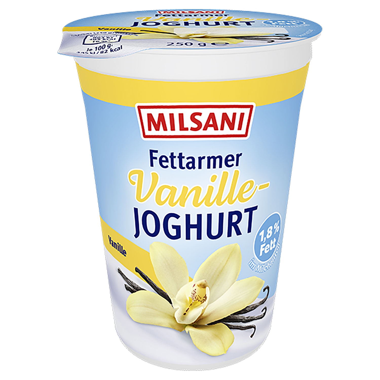 MILSANI Fettarmer Joghurt 250 g, Vanille