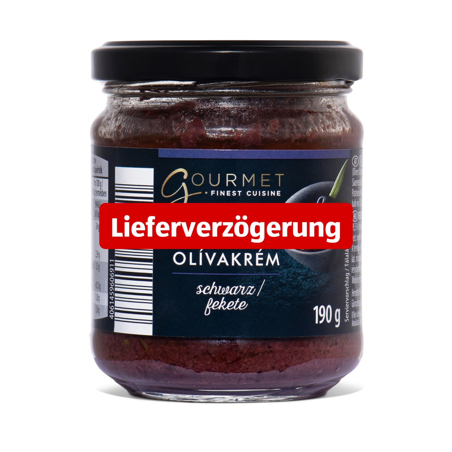 GOURMET Olivenpaste, Schwarz