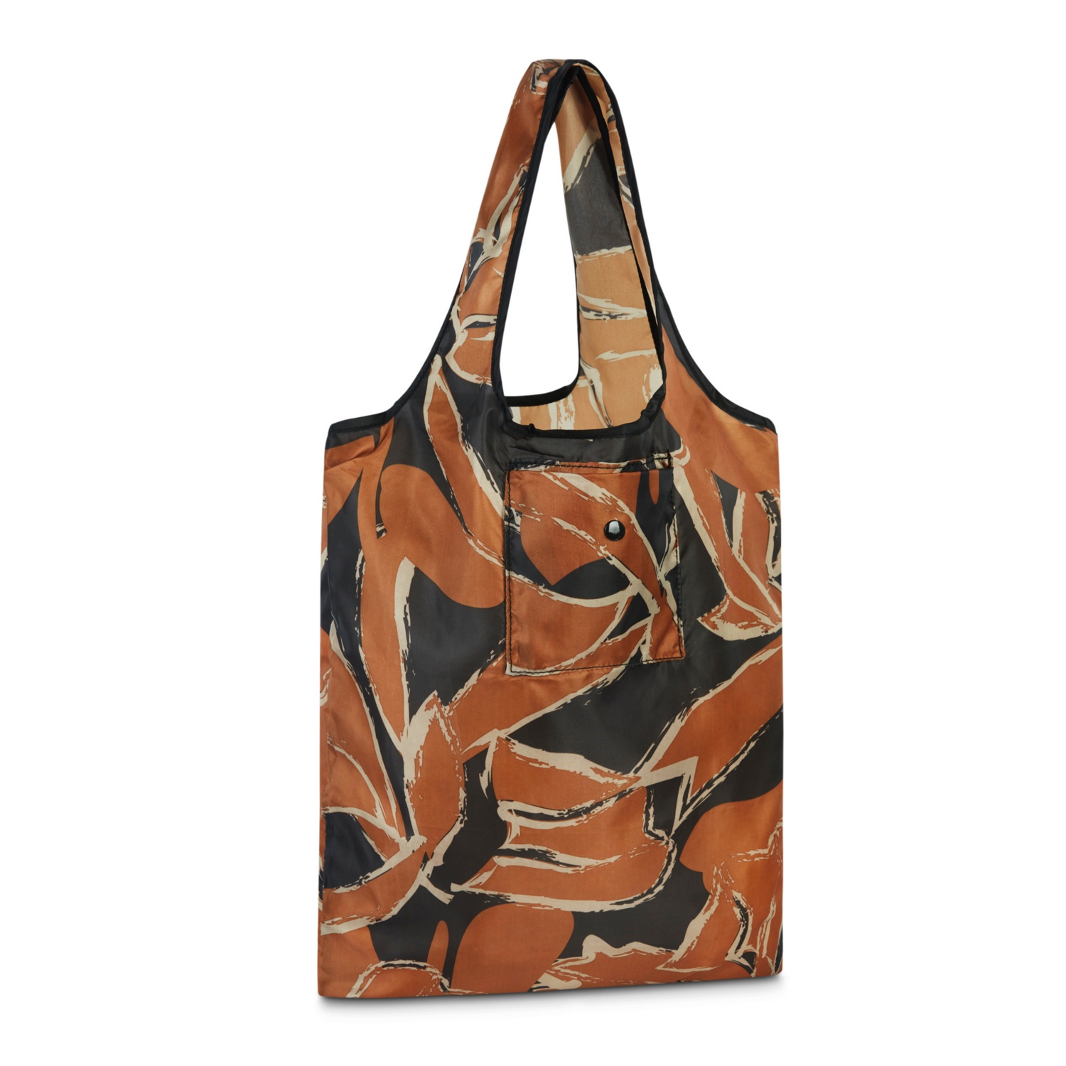 Braun/Beige mit Blumen HOFER