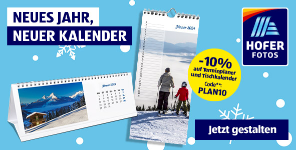 HOFER FOTOS Neues Jahr. neuer Kalender!