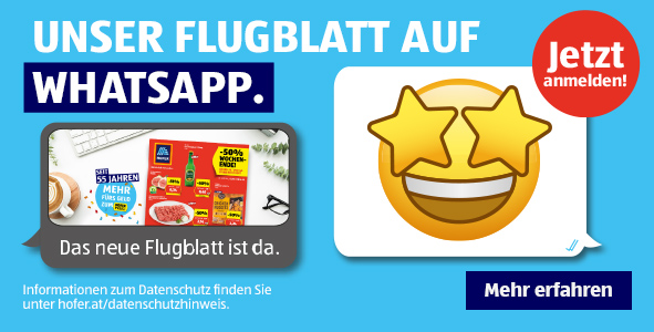 Unser Flugblatt auf WhatsApp.