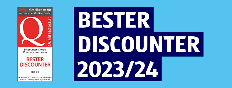 "Bester Discounter" 2023/24