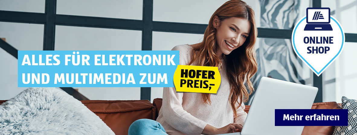 Alles fr Elektronik und Multimedia zum HOFER Preis!