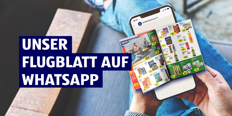 Flugblatt auf WhatsApp