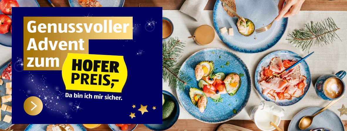 Genussvoller Advent zum HOFER Preis