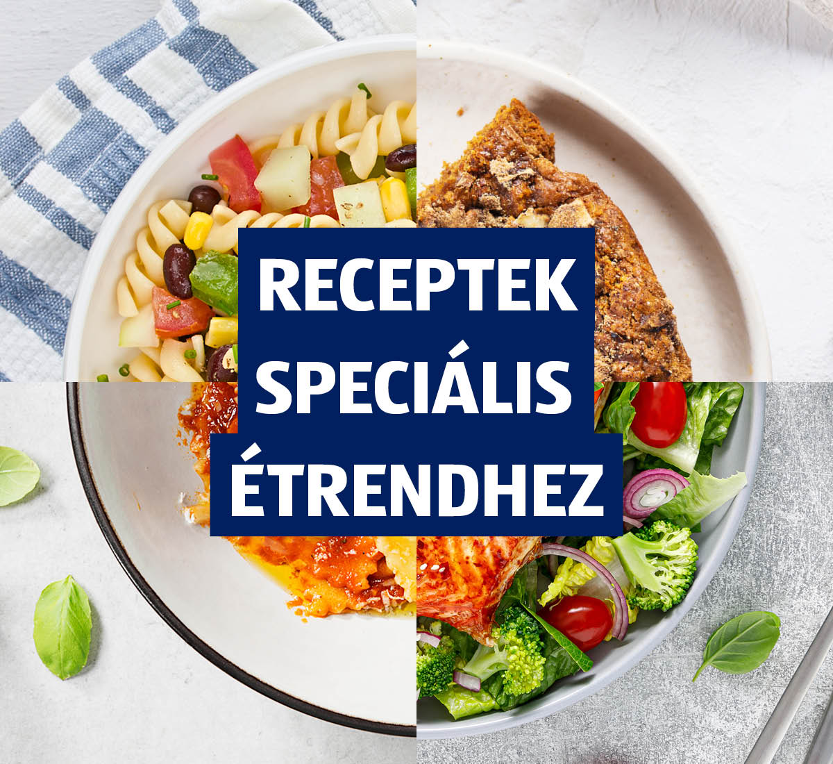ALDI Receptvilág - Receptek laktózmentes, gluténmentes, vegán és vegetáriánus, csökkentett cukortartalmú és hozzáadott cukor nélküli receptek