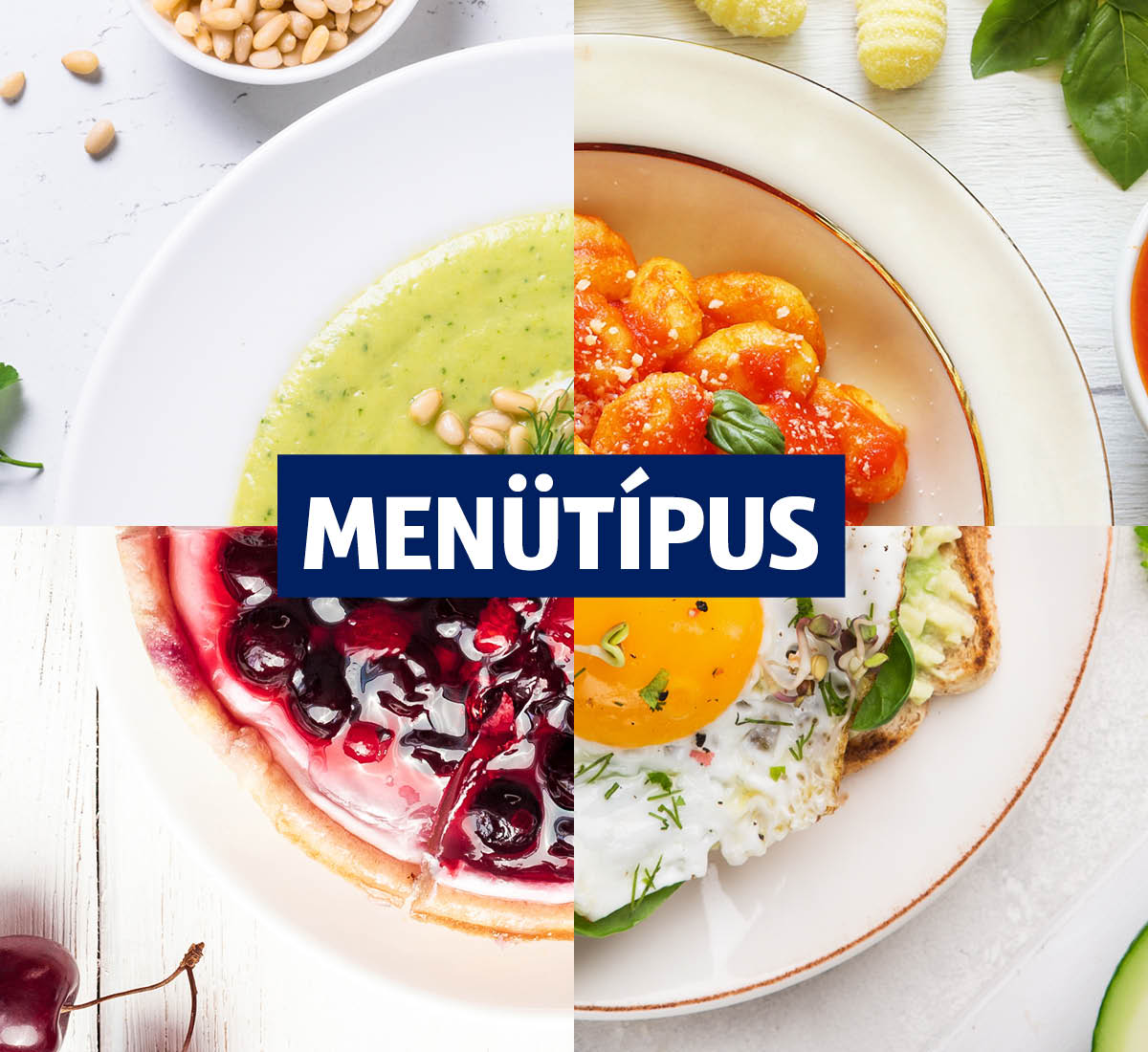 ALDI Receptvilág - Receptek reggeli, előétel és leves, főétel és desszert