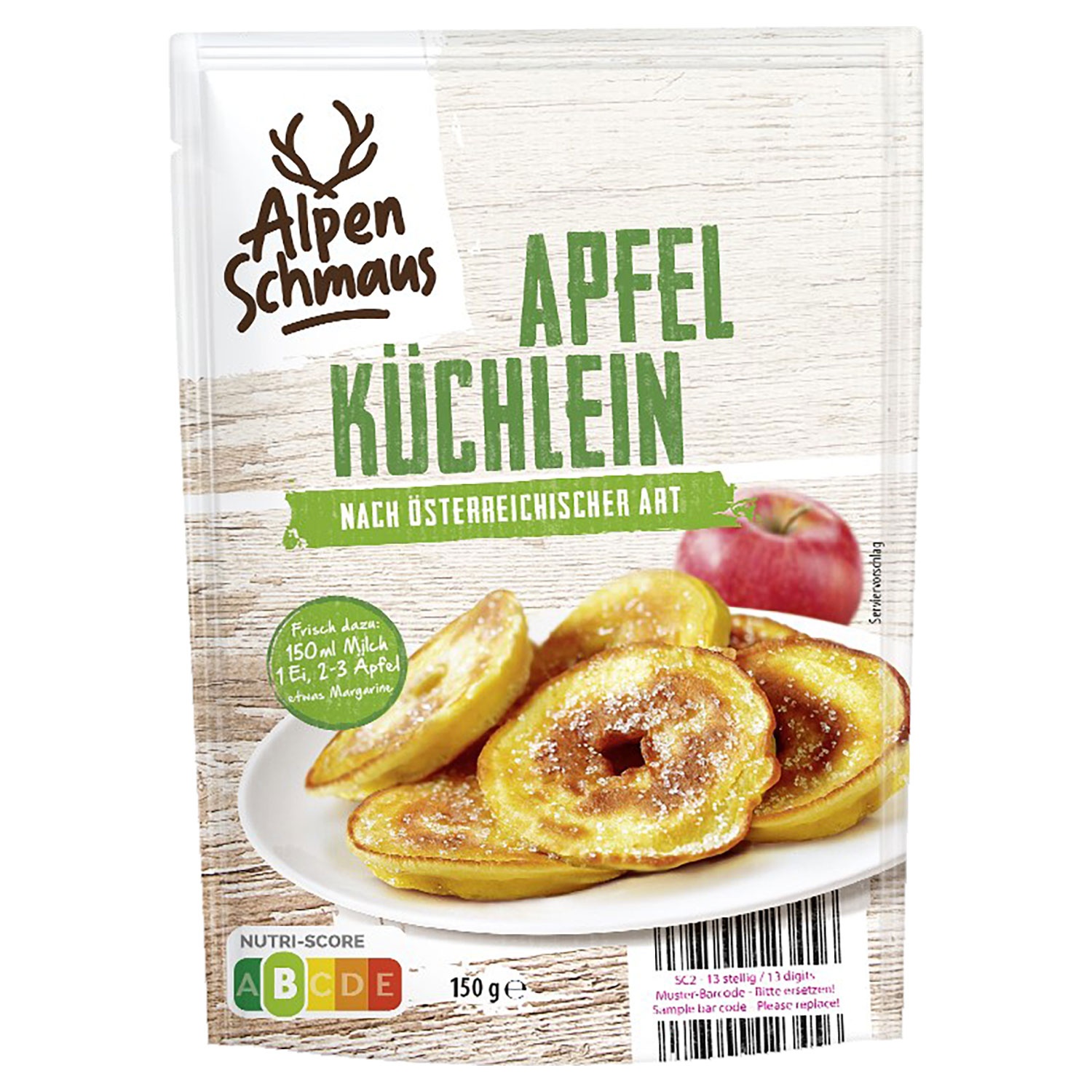 ALPENSCHMAUS Apfelküchlein 150 g