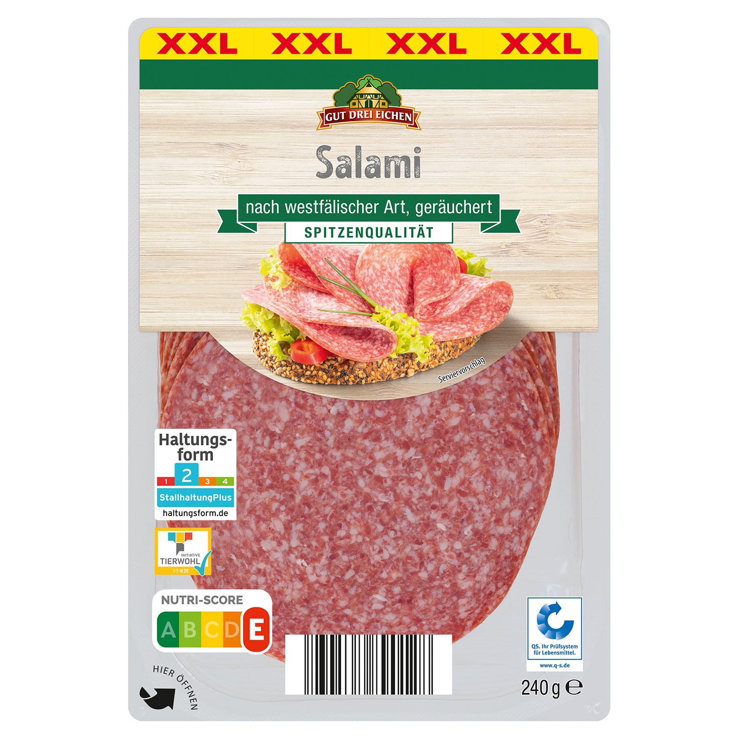 GUT DREI EICHEN Salami 240 g ALDI SÜD