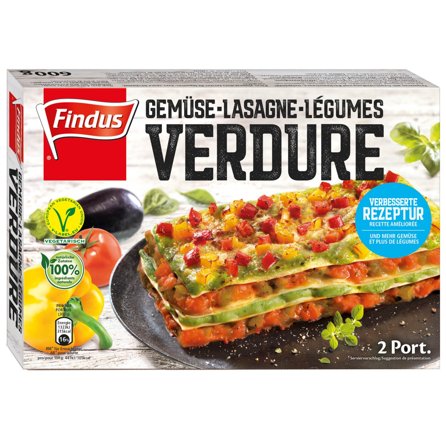 FINDUS Lasagne Verdure