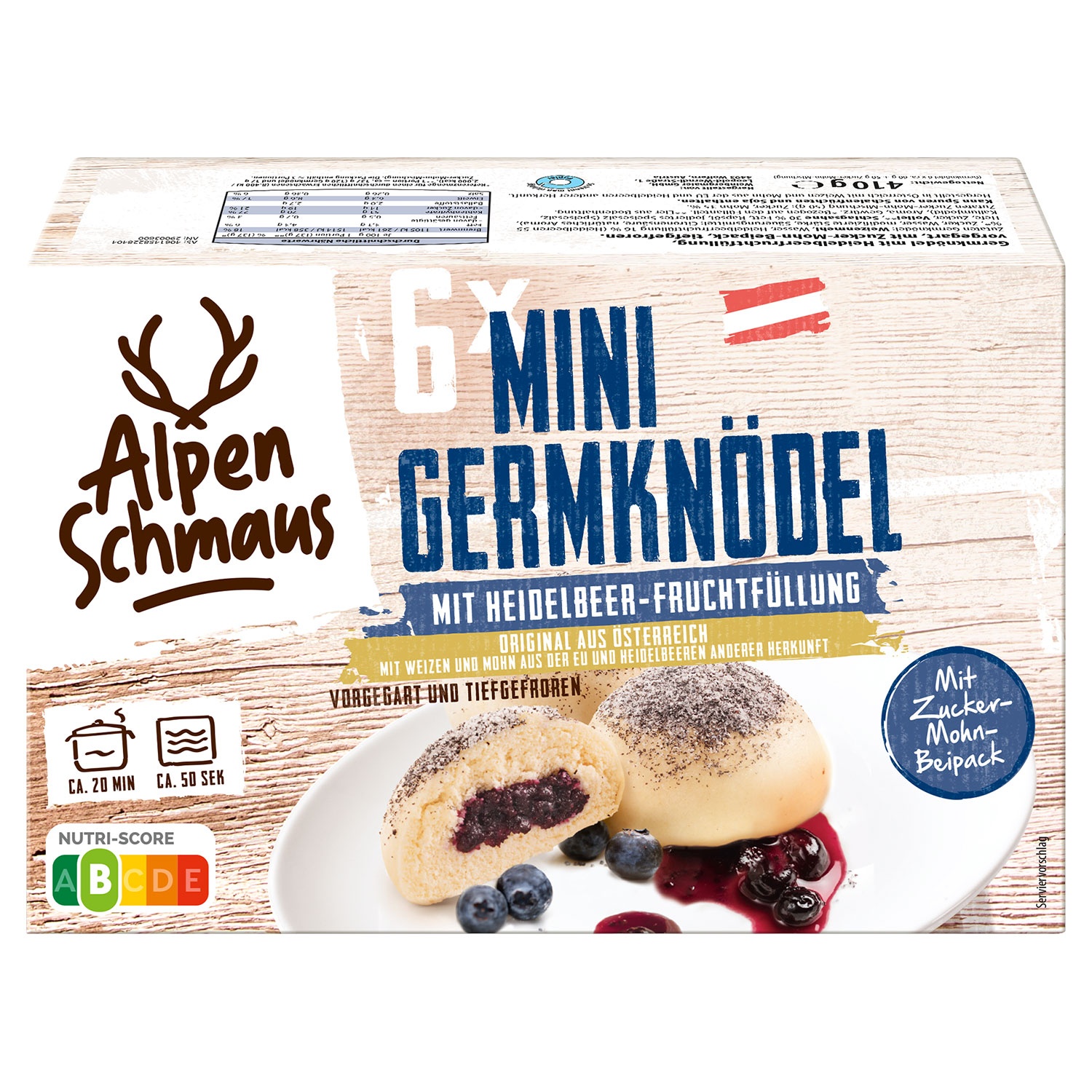 ALPENSCHMAUS Germknödel 410 g ALDI SÜD