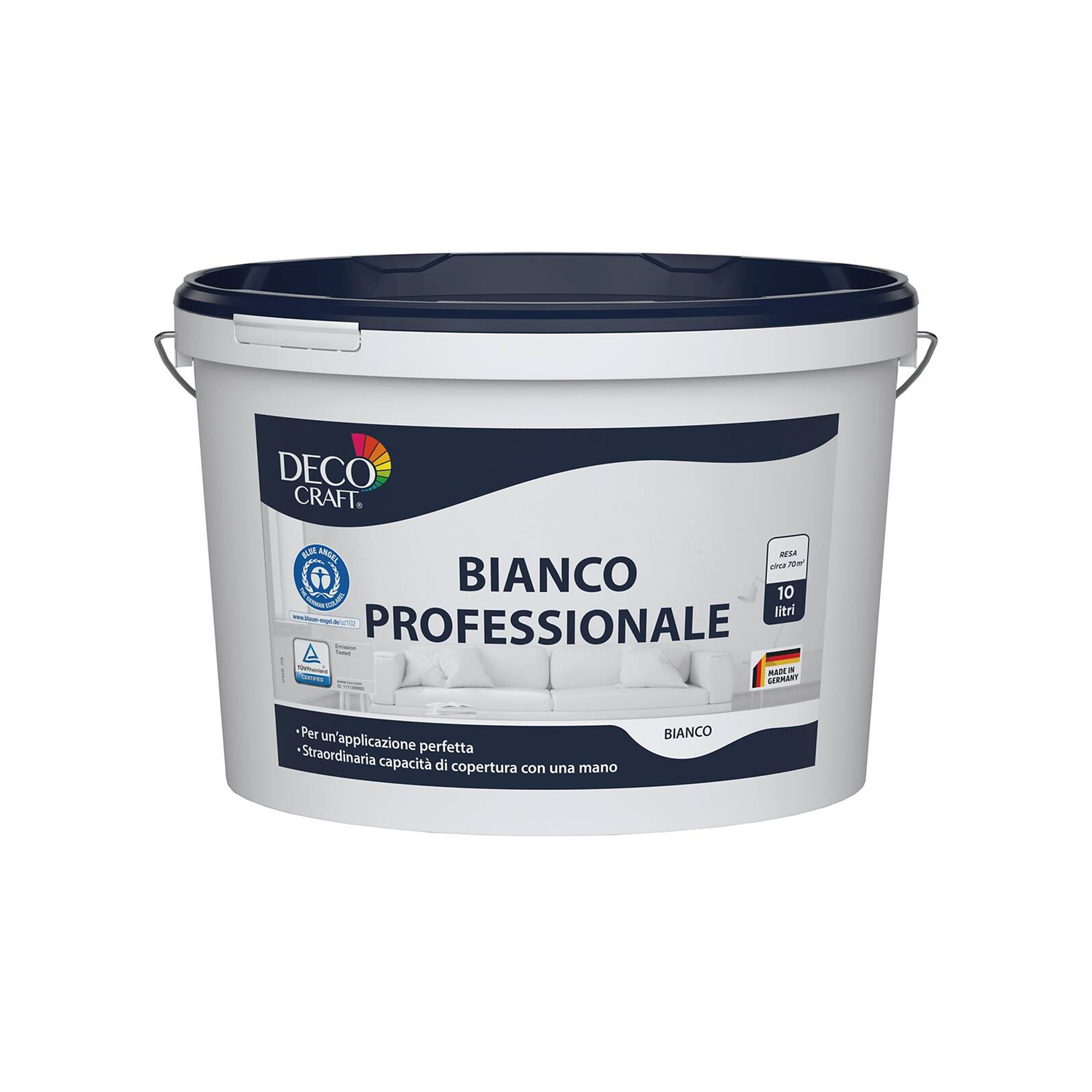 DECO CRAFT Pittura bianca per interni