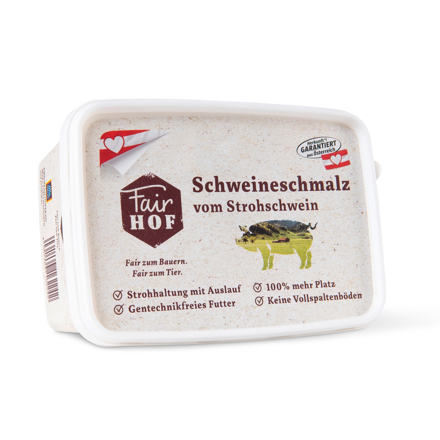 FairHOF Schweineschmalz im Becher