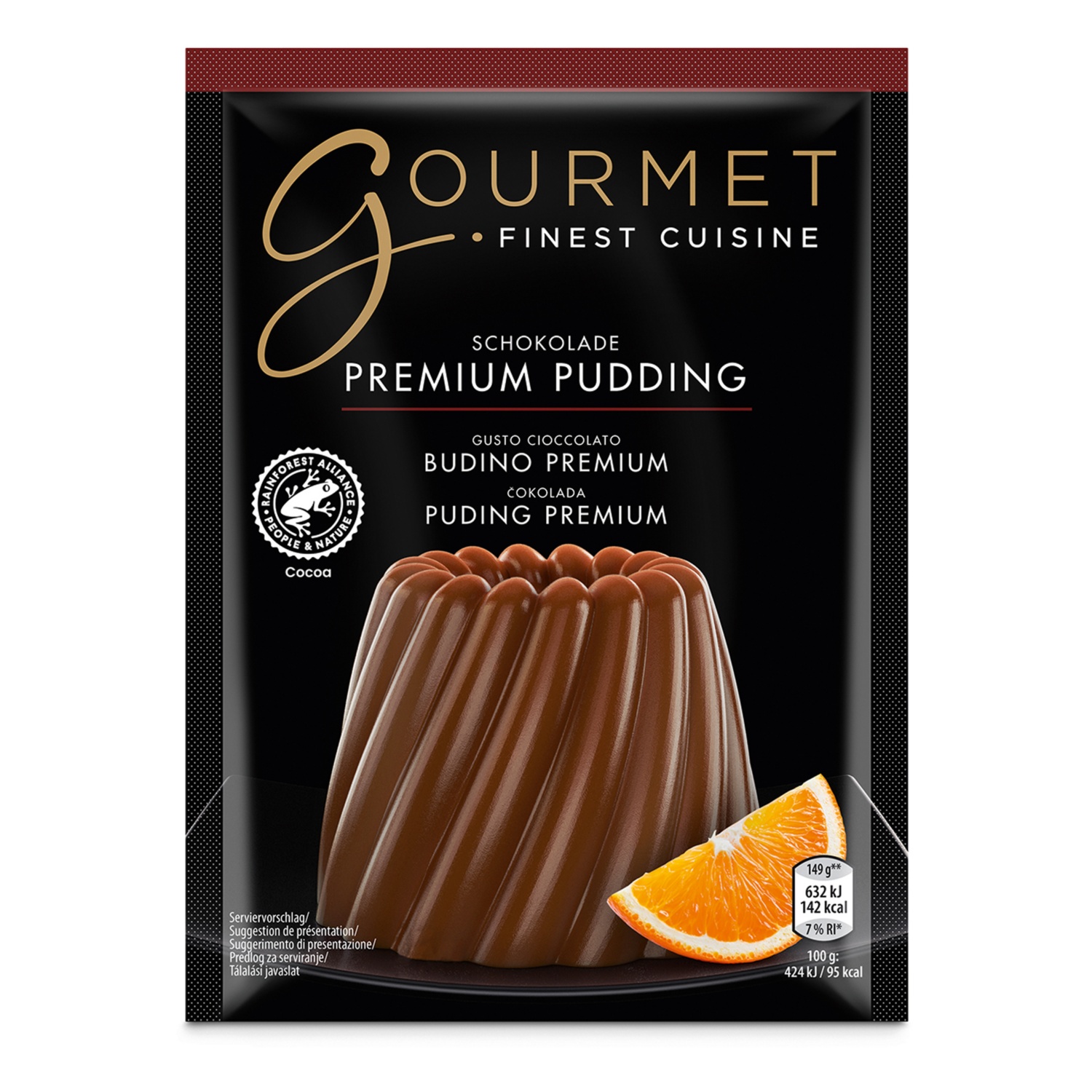 GOURMET Pudding, Schokolade