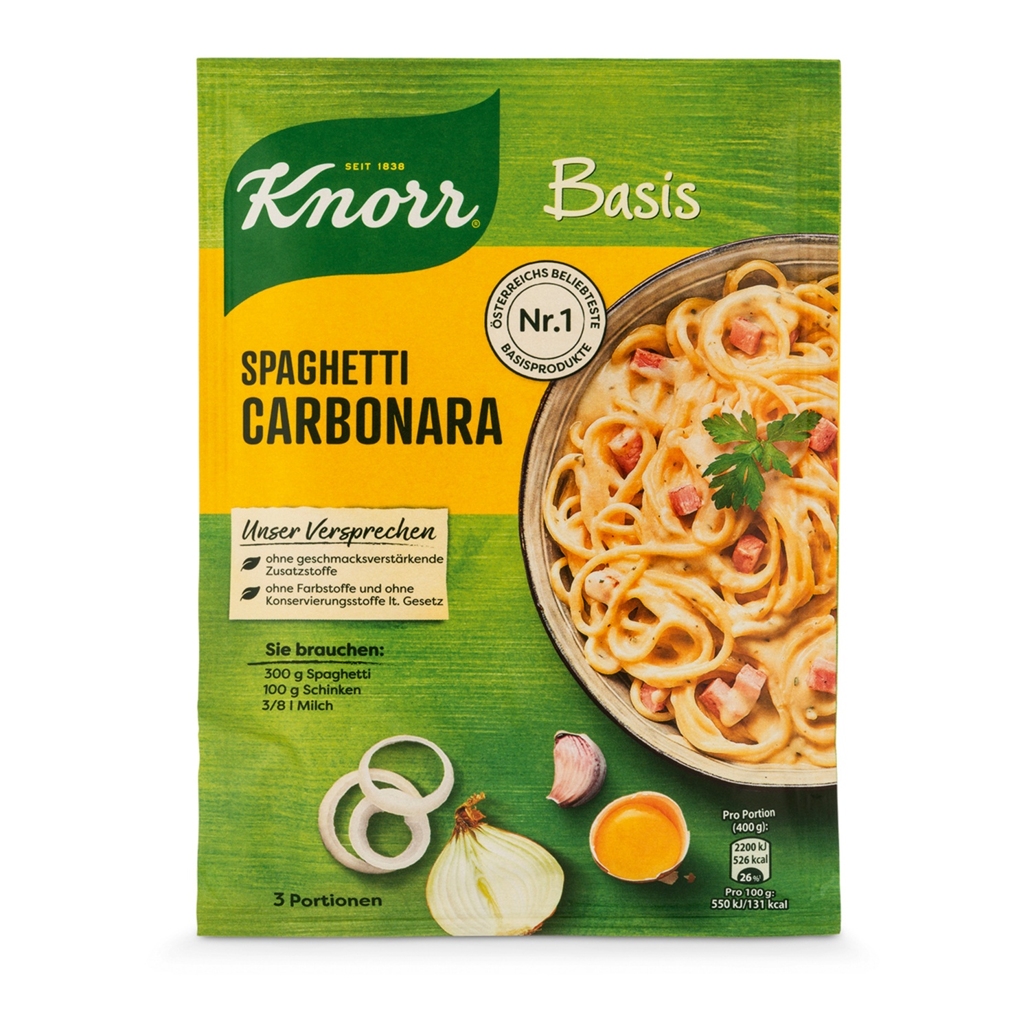 KNORR Basis, Carbonara
