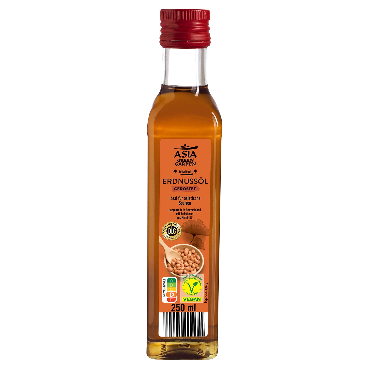 ASIA GREEN GARDEN Bio-Sesamöl oder Erdnussöl 250 ml