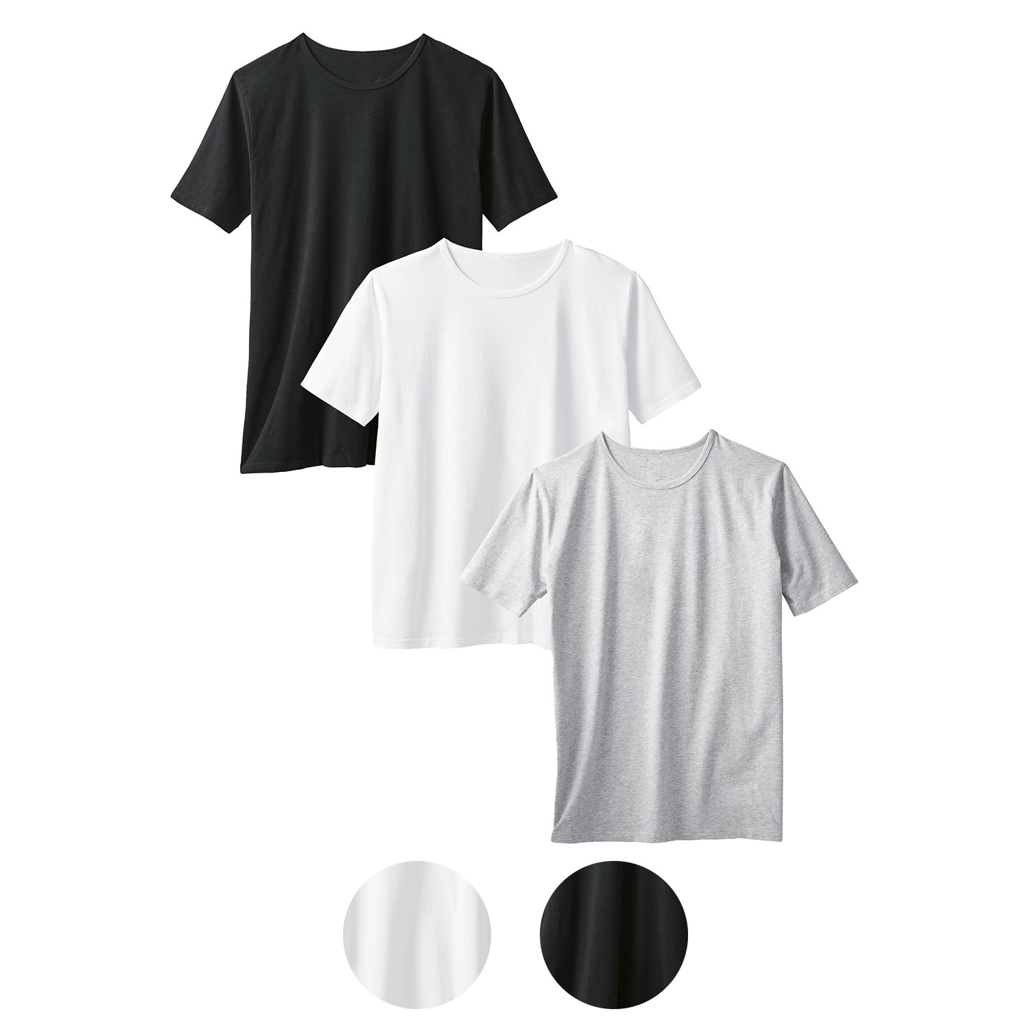 UP2FASHION Herren TShirts, 3erSet ALDI SÜD