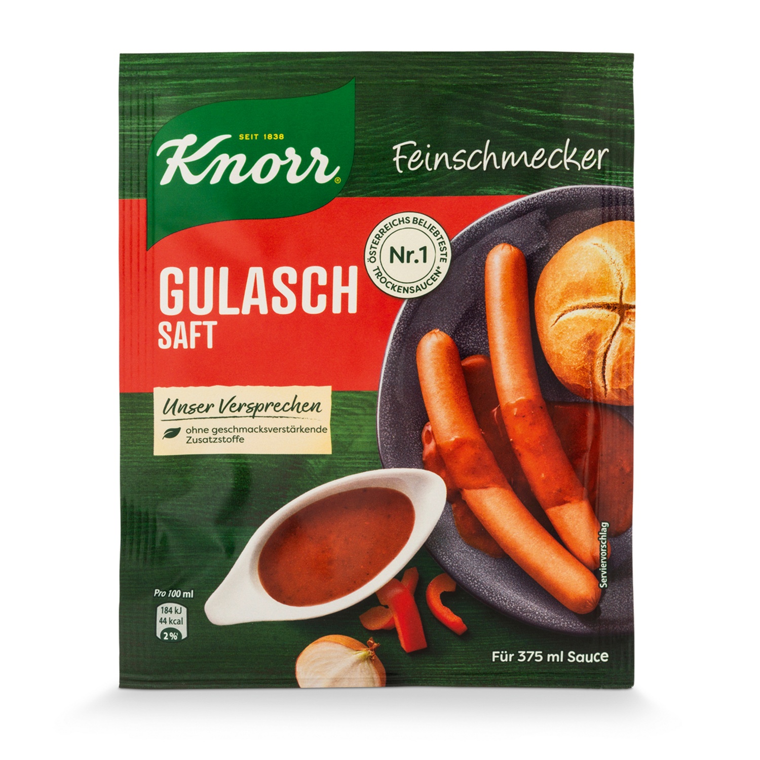 KNORR Feinschmeckersauce, Gulasch-Saft