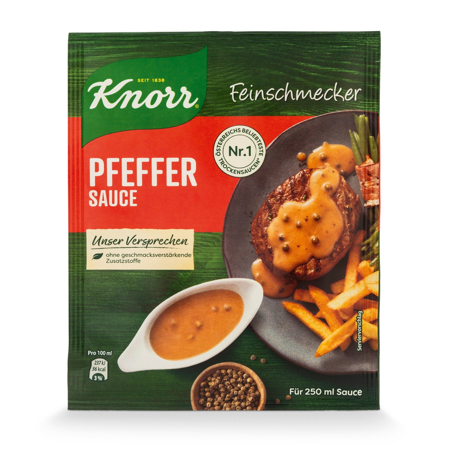 KNORR Feinschmeckersauce, Pfeffersauce