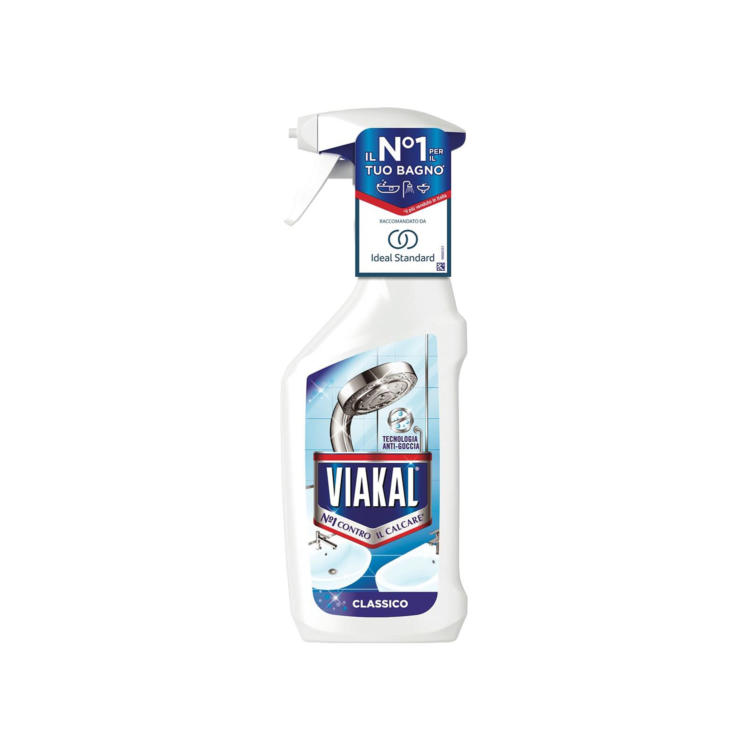 Il numero 1 del risparmio-VIAKAL ANTICALCARE SPRAY DA 720ML CLASSICO