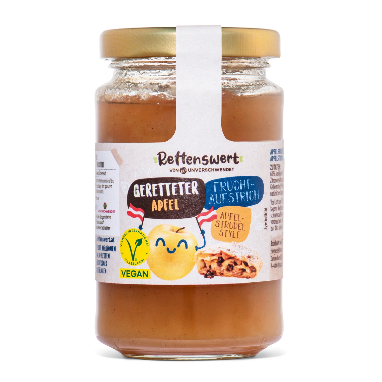 RETTENSWERT Konfitüre, Apfelstrudel