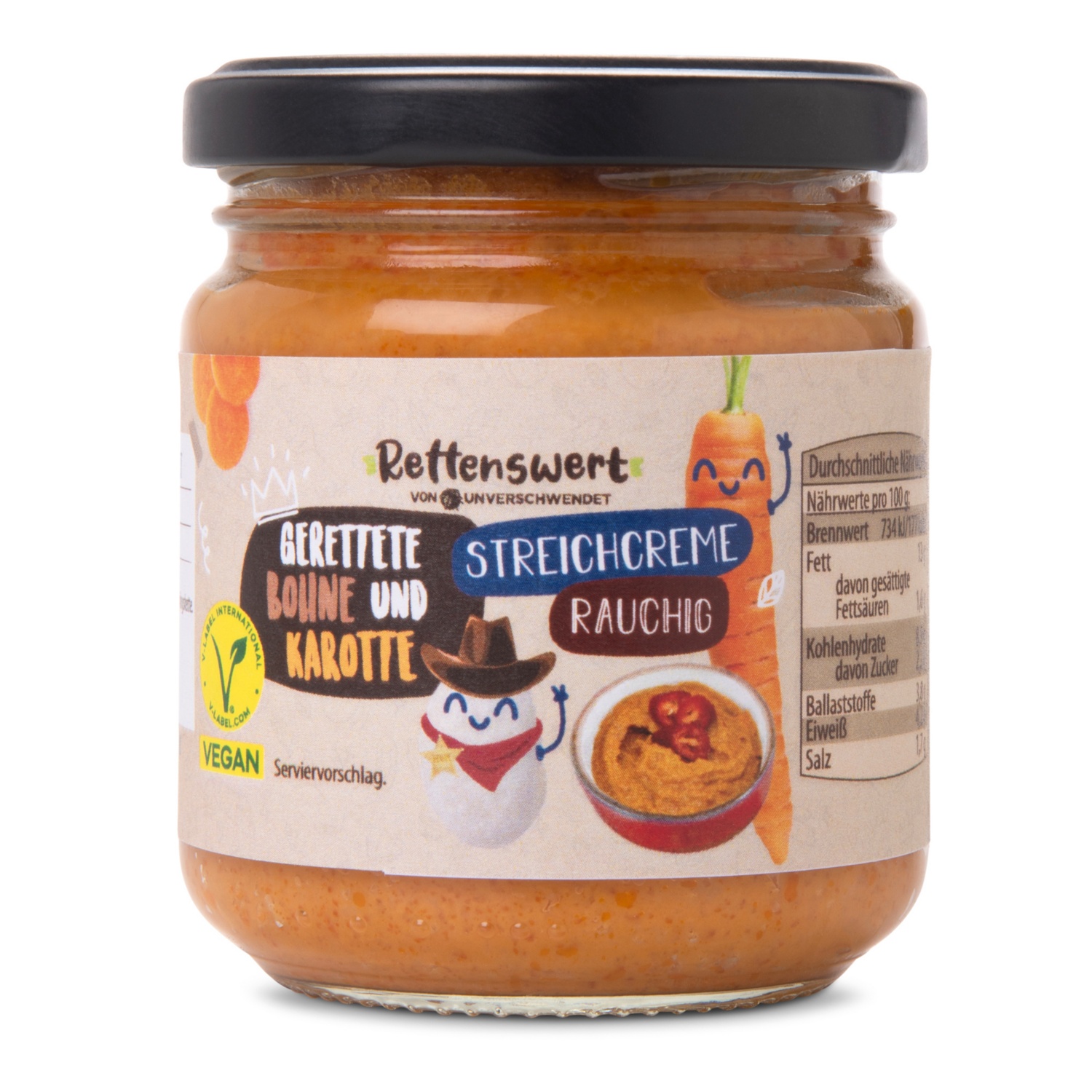 RETTENSWERT Streichcreme, Rauchig
