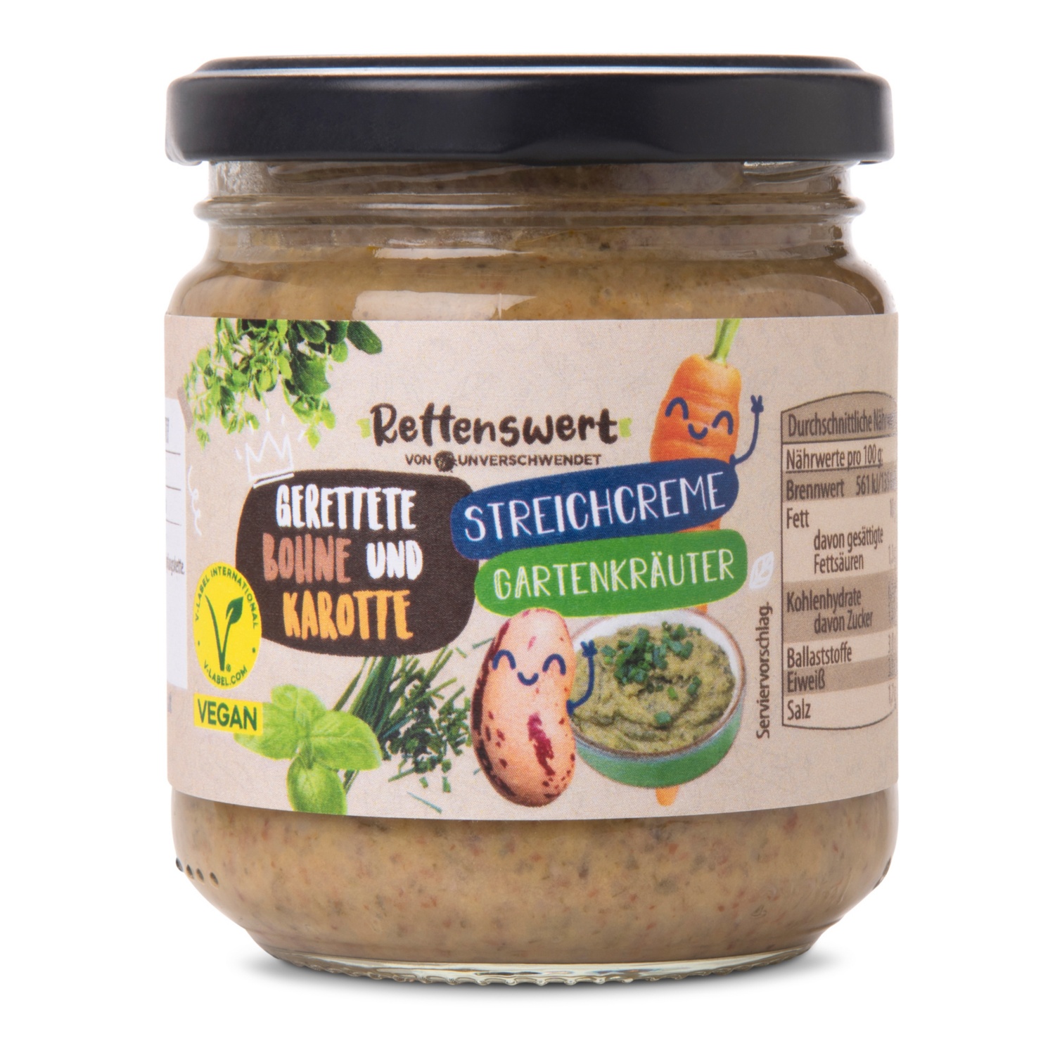 RETTENSWERT Streichcreme, Kräuter
