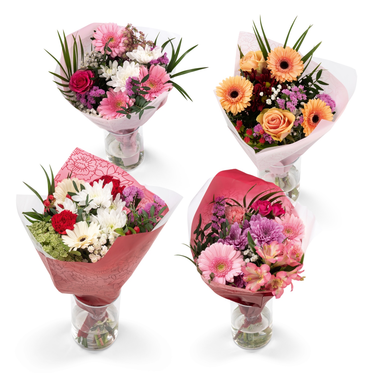 Bouquet de la Saint-Valentin classique