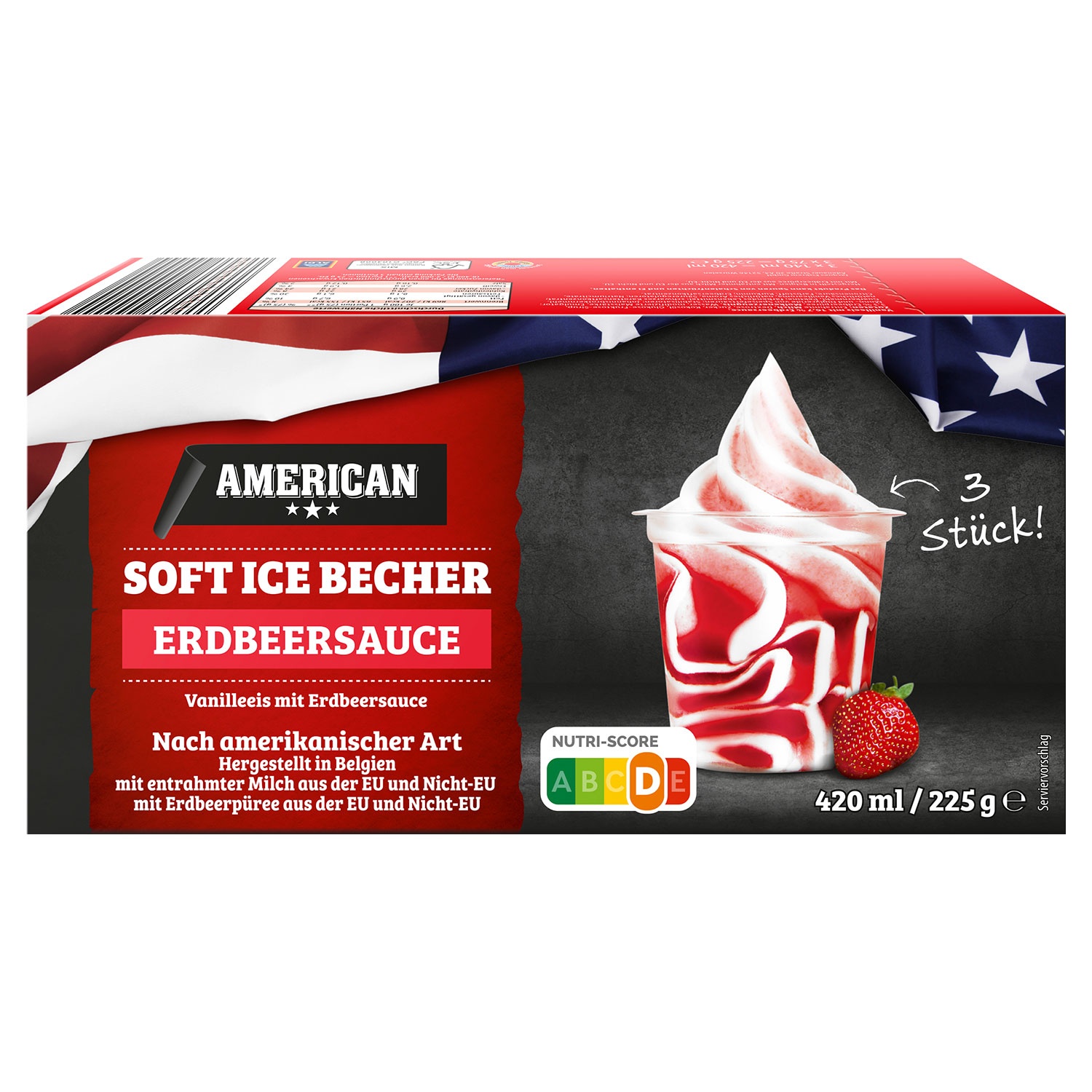 AMERICAN Soft Ice Becher 420 ml