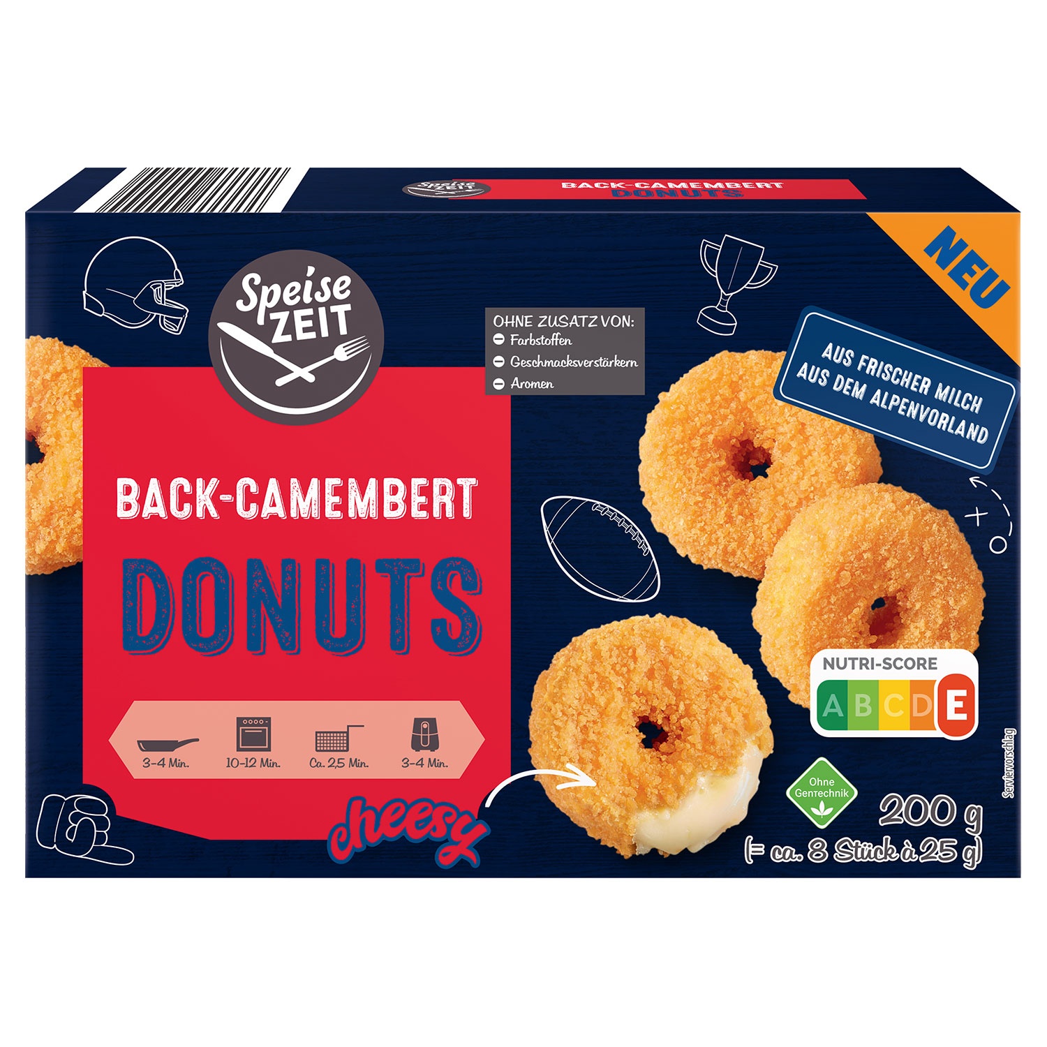 SPEISEZEIT Back-Camembert-Donuts 200 g