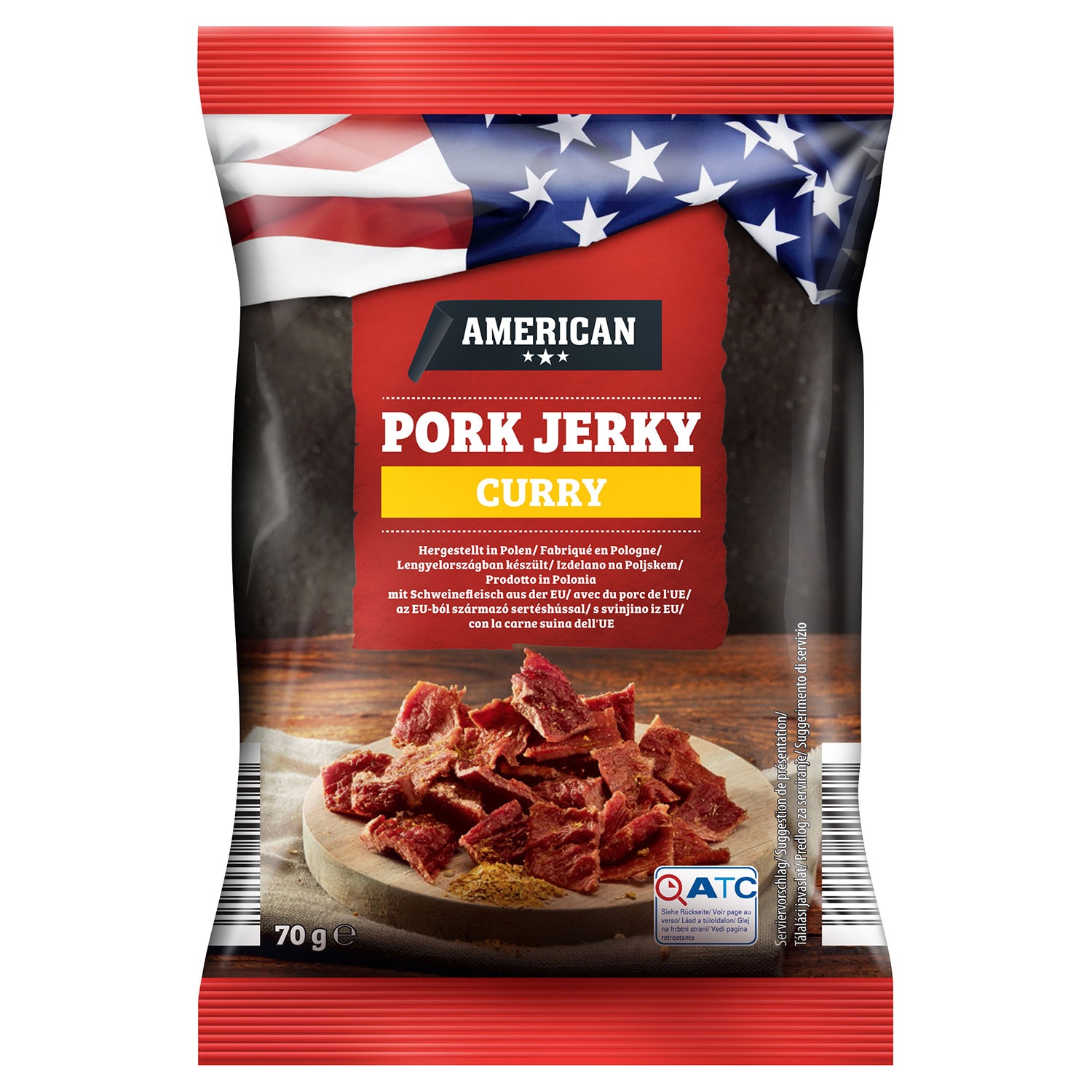 AMERICAN Beef oder Pork Jerky 70 g ALDI SUD