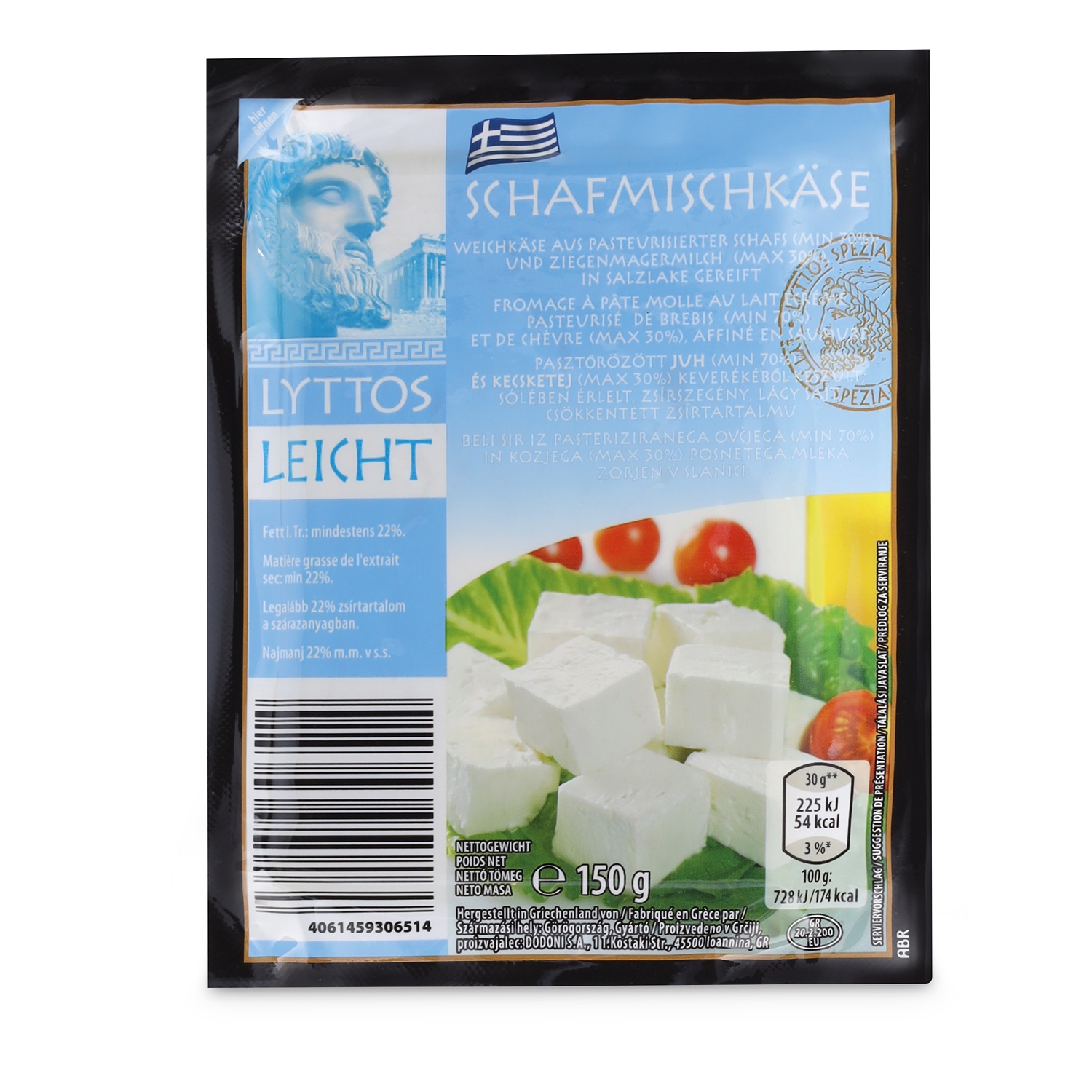 LYTTOS Feta, Leicht
